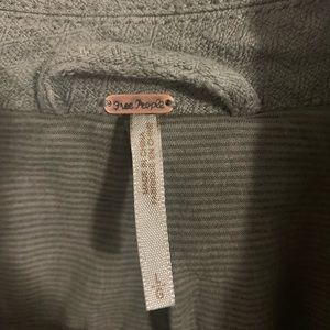 Free People Olive Coat